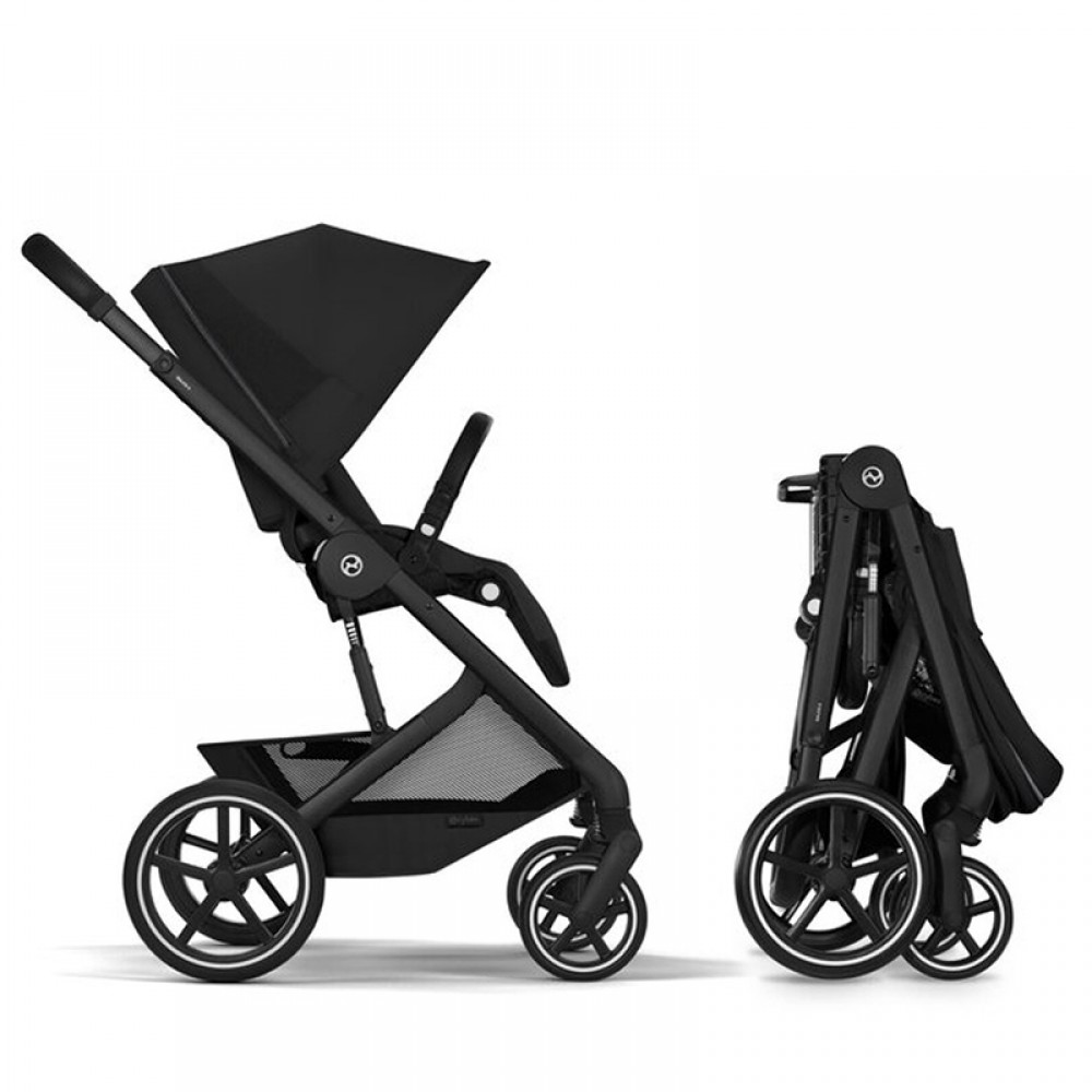 Καρότσι Cybex Balios S Lux with Fold Cot Moon Black