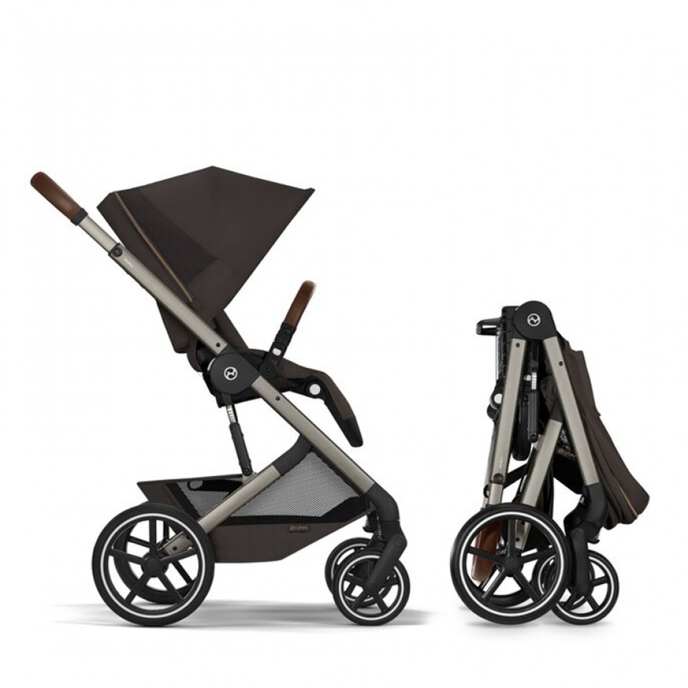 Καρότσι Cybex Balios S Lux with Fold Cot Chocolate Brown