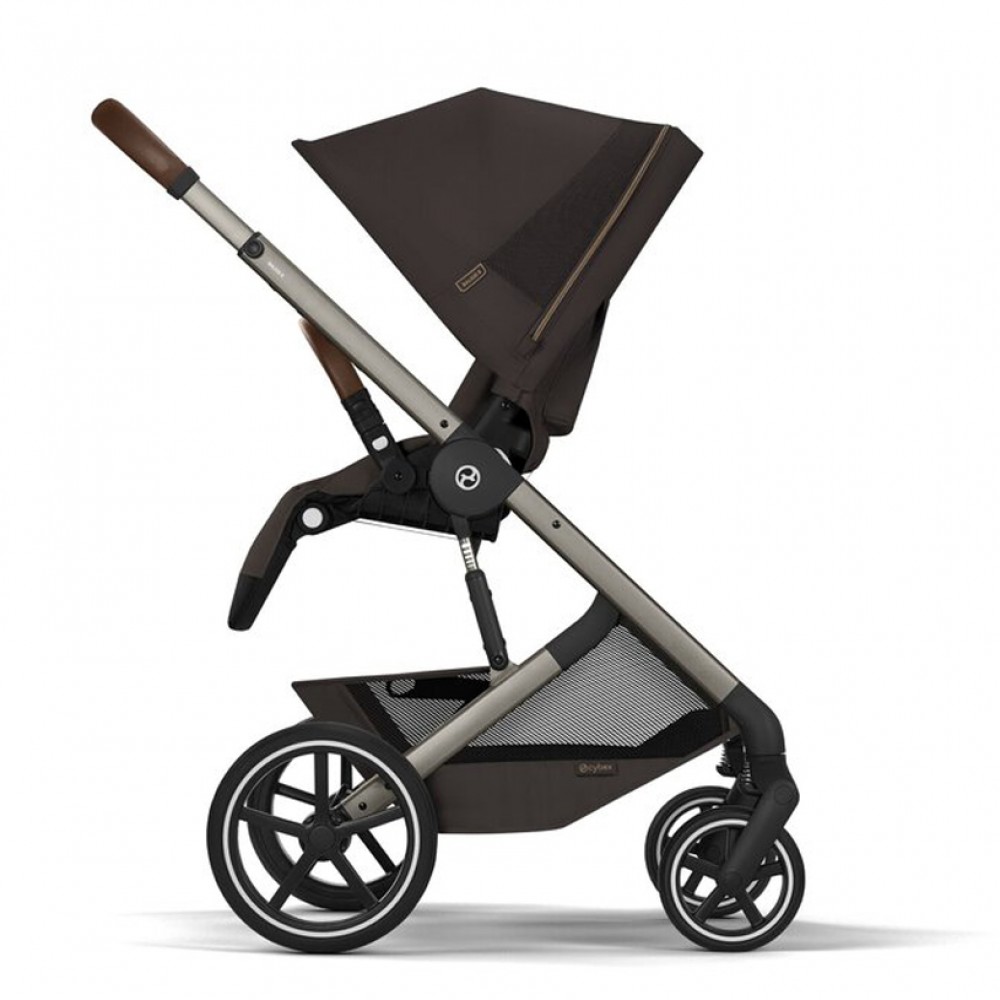 Καρότσι Cybex Balios S Lux with Fold Cot Chocolate Brown