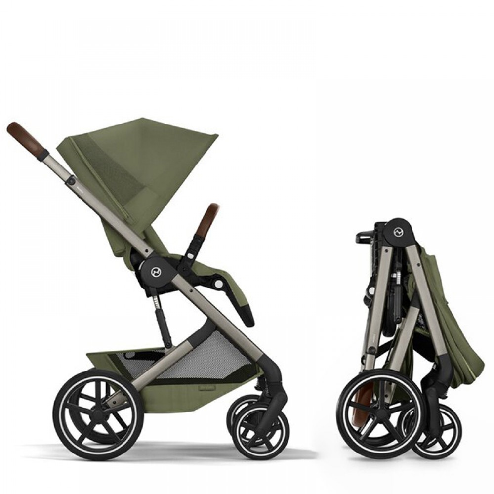 Καρότσι Cybex Balios S Lux with Fold Cot Moss Green