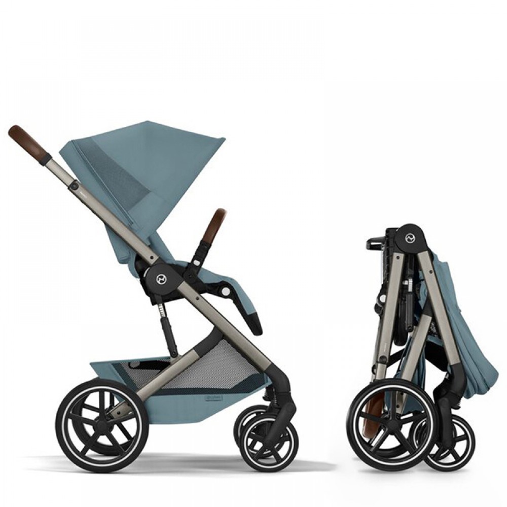 Καρότσι Cybex Balios S Lux with Fold Cot Stormy Blue