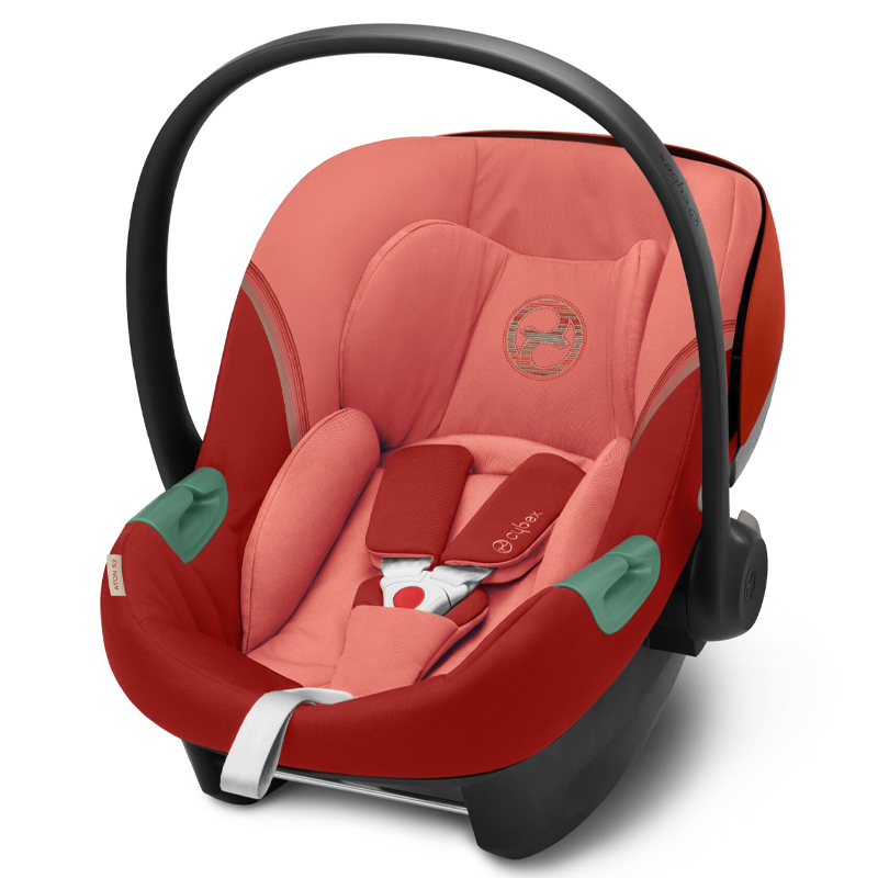 Βρεφικό Κάθισμα Αυτοκινήτου Cybex Aton S2 i-Size 0-13kg Hibiscus Red