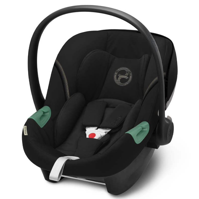 Βρεφικό Κάθισμα Αυτοκινήτου Cybex Aton S2 i-Size 0-13kg Moon Black