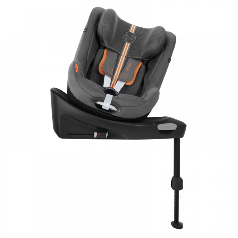 Κάθισμα Αυτοκινήτου Cybex Sirona Gi i-Size 360° Plus Lava Grey έως 105cm