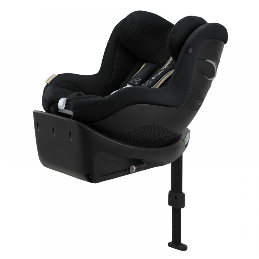 Κάθισμα Αυτοκινήτου Cybex Sirona Gi i-Size 360° Plus Moon Black έως 105cm