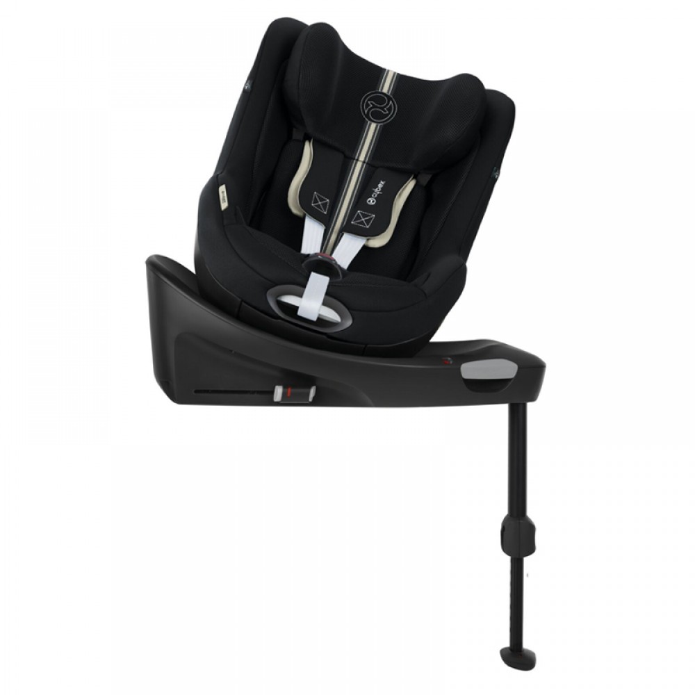 Κάθισμα Αυτοκινήτου Cybex Sirona Gi i-Size 360° Plus Moon Black έως 105cm