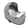 Πολυκαρότσι Cybex Balios S Lux Travel Set Stone Grey (Silver Frame)