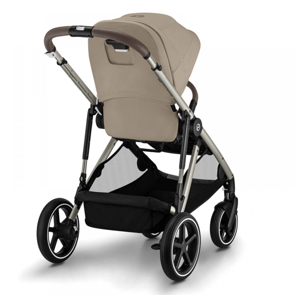 Καρότσι Cybex Gold Gazelle S Almond Beige (Taupe Frame)