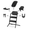 Καρέκλα Φαγητού Cybex Bouncer Lemo 4 in 1 Set Stunning Black