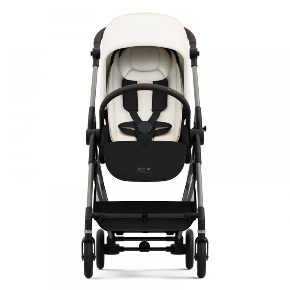 Καρότσι Cybex Gold Melio Canvas White