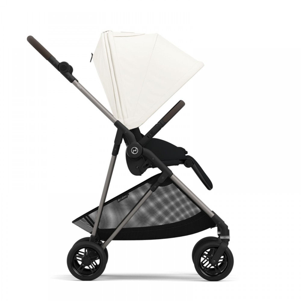 Καρότσι Cybex Gold Melio Canvas White