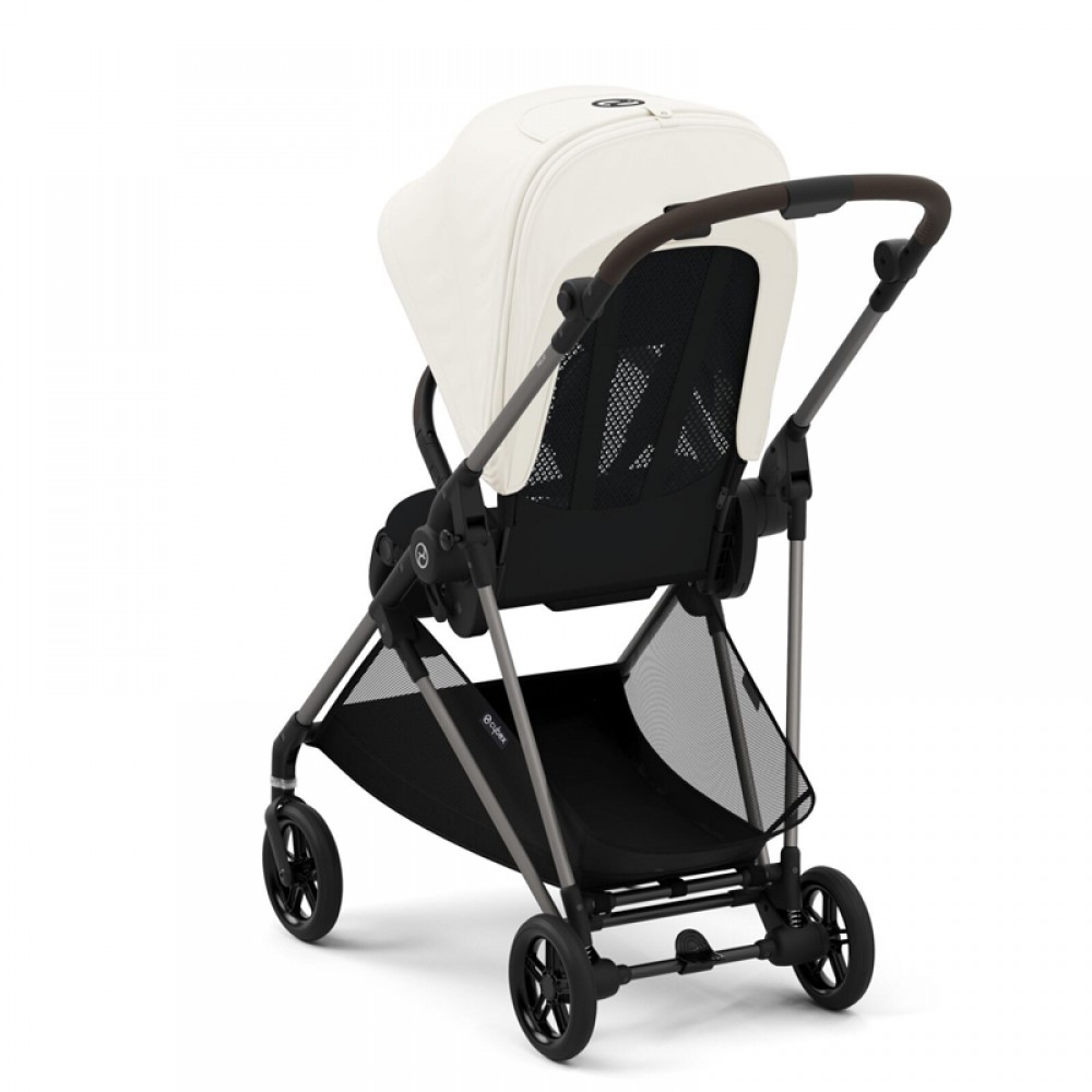 Καρότσι Cybex Gold Melio Canvas White