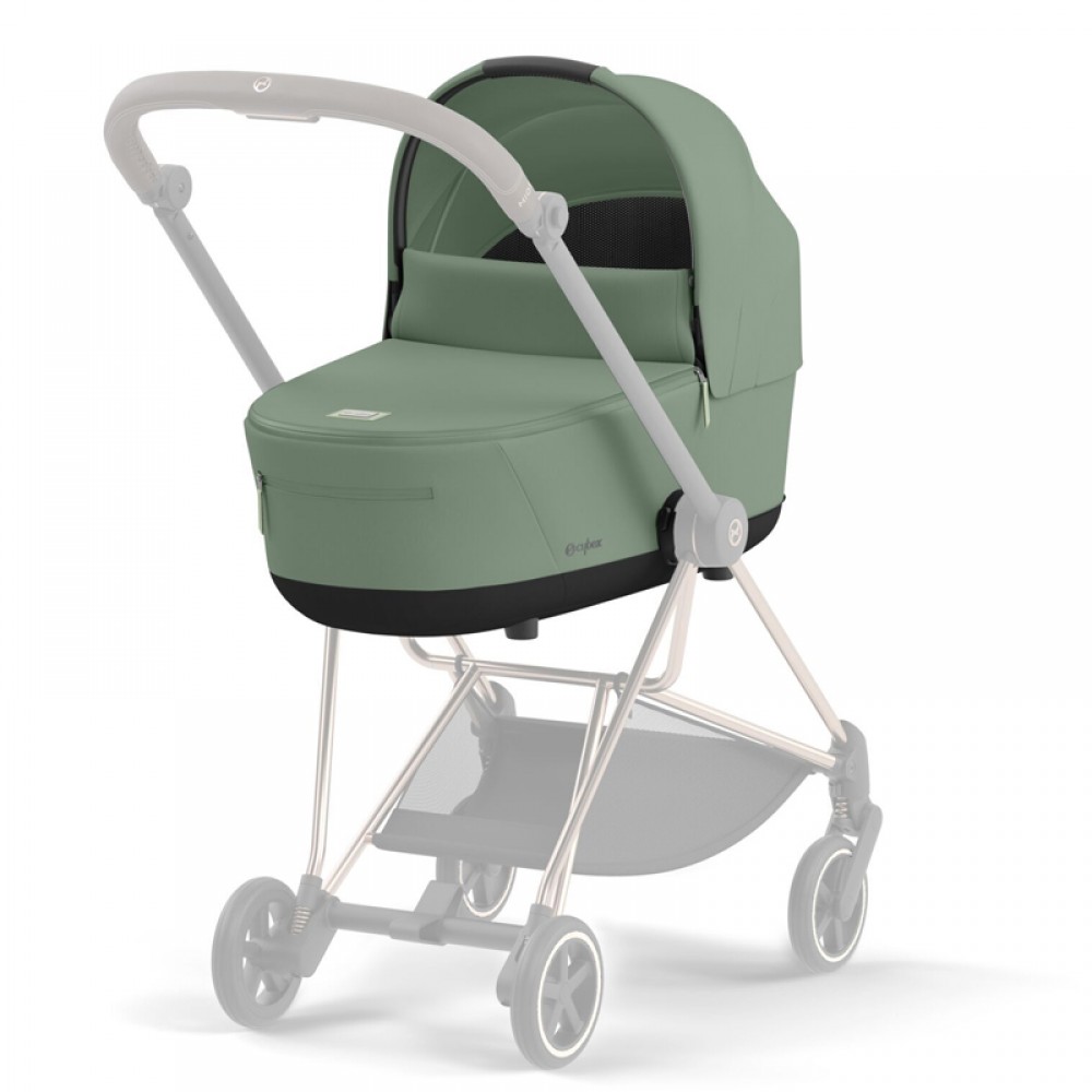 Πορτ Μπεμπέ Cybex Mios Lux Carry Cot Leaf Green