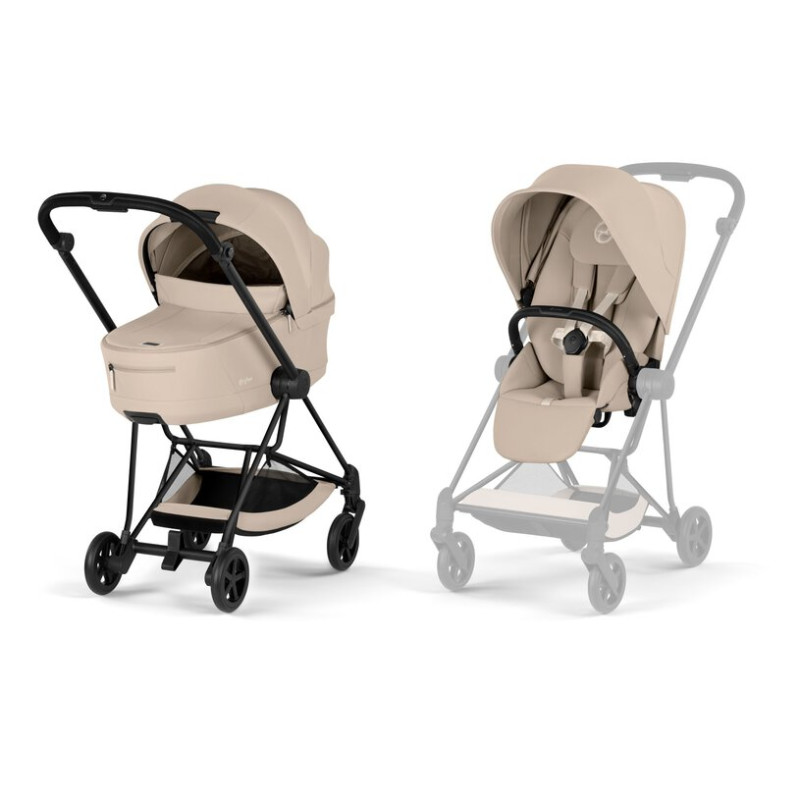Καρότσι Cybex Mios 2in1 Cozi Beige with Μatt Black Frame