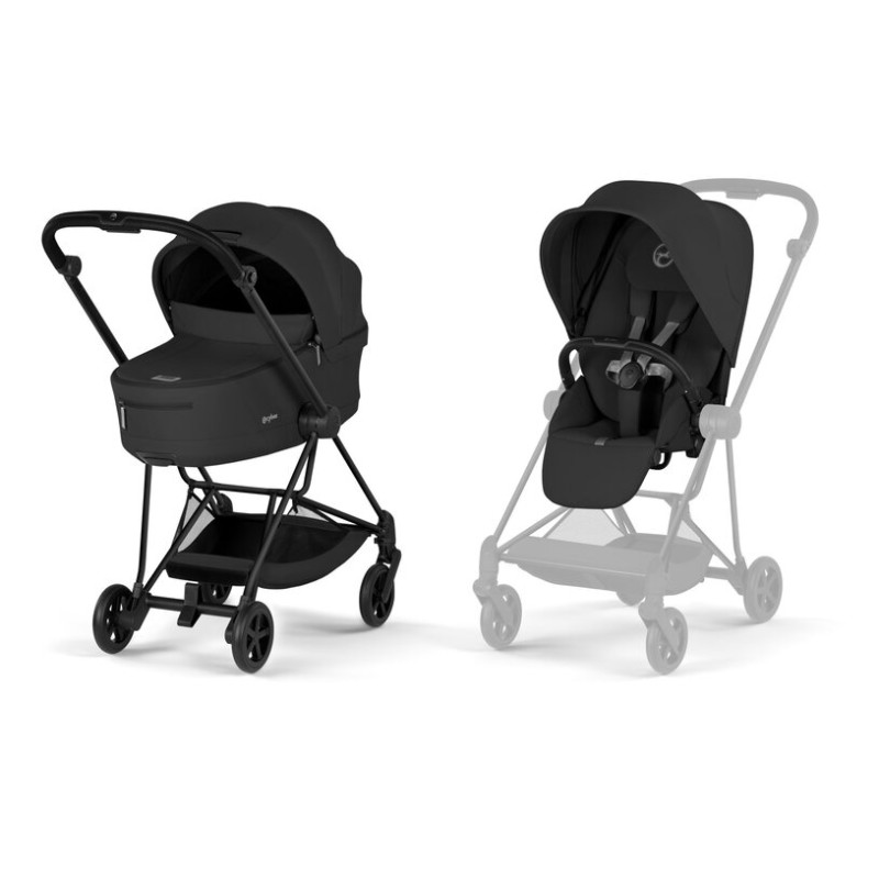 Καρότσι Cybex Mios 2in1 Sepia Black with Μatt Black Frame