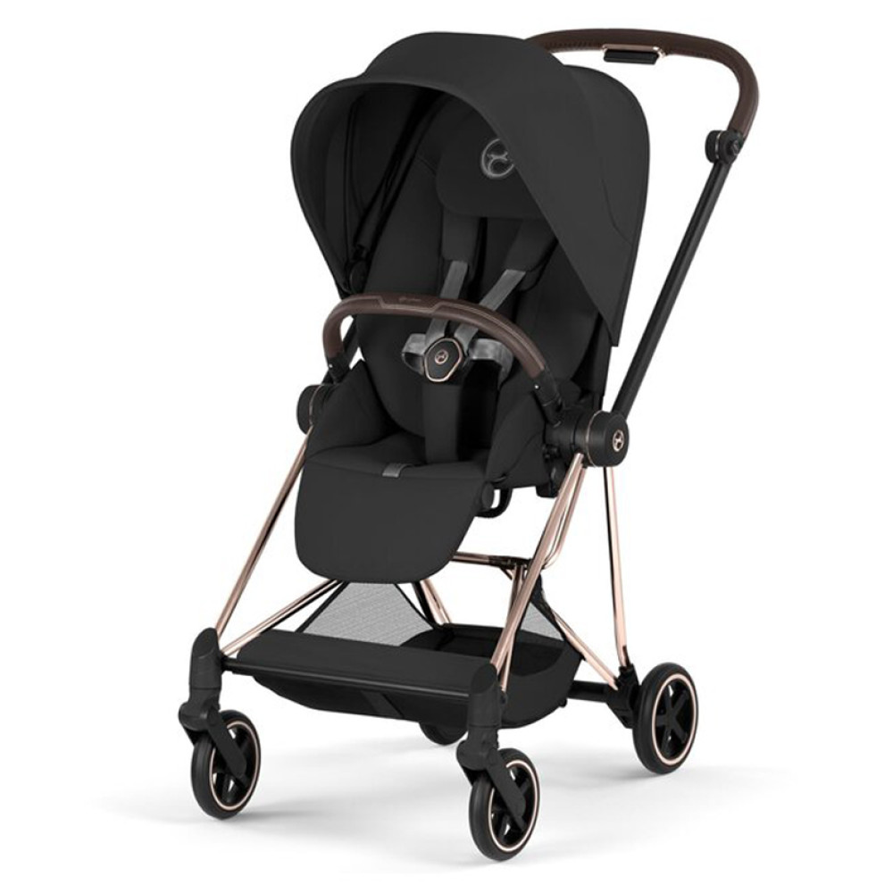 Καρότσι Cybex Mios 2in1 Sepia Black with Rosegold Frame