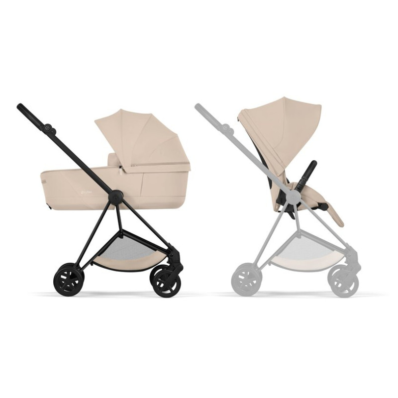 Καρότσι Cybex Mios 2in1 Cozi Beige with Μatt Black Frame