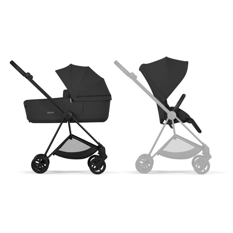 Καρότσι Cybex Mios 2in1 Sepia Black with Μatt Black Frame