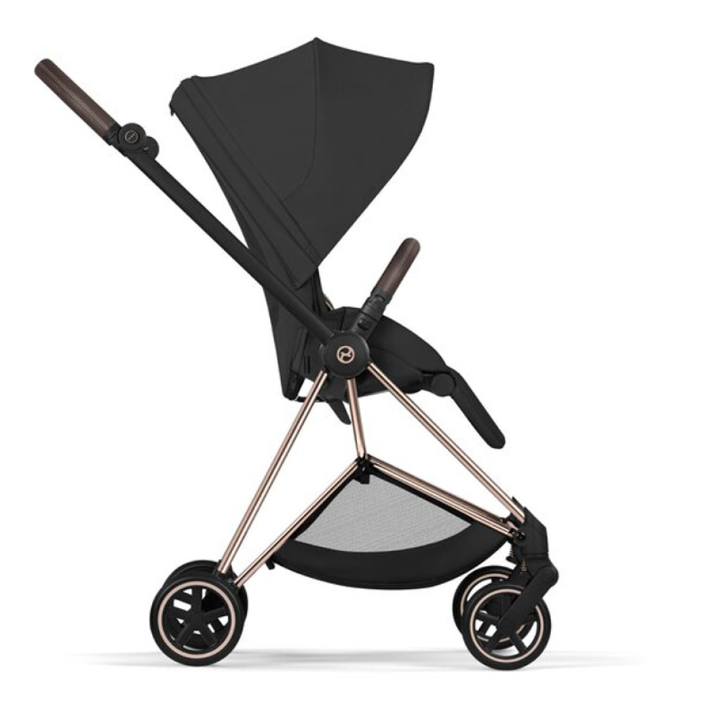 Καρότσι Cybex Mios 2in1 Sepia Black with Rosegold Frame