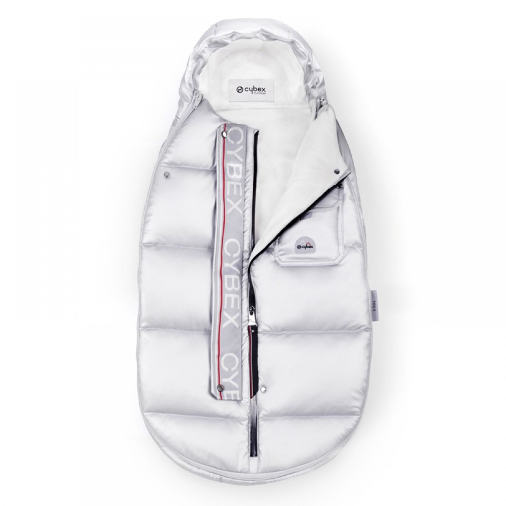 Ποδόσακος Cybex Platinum Winter Footmuff Mini Arctic Silver