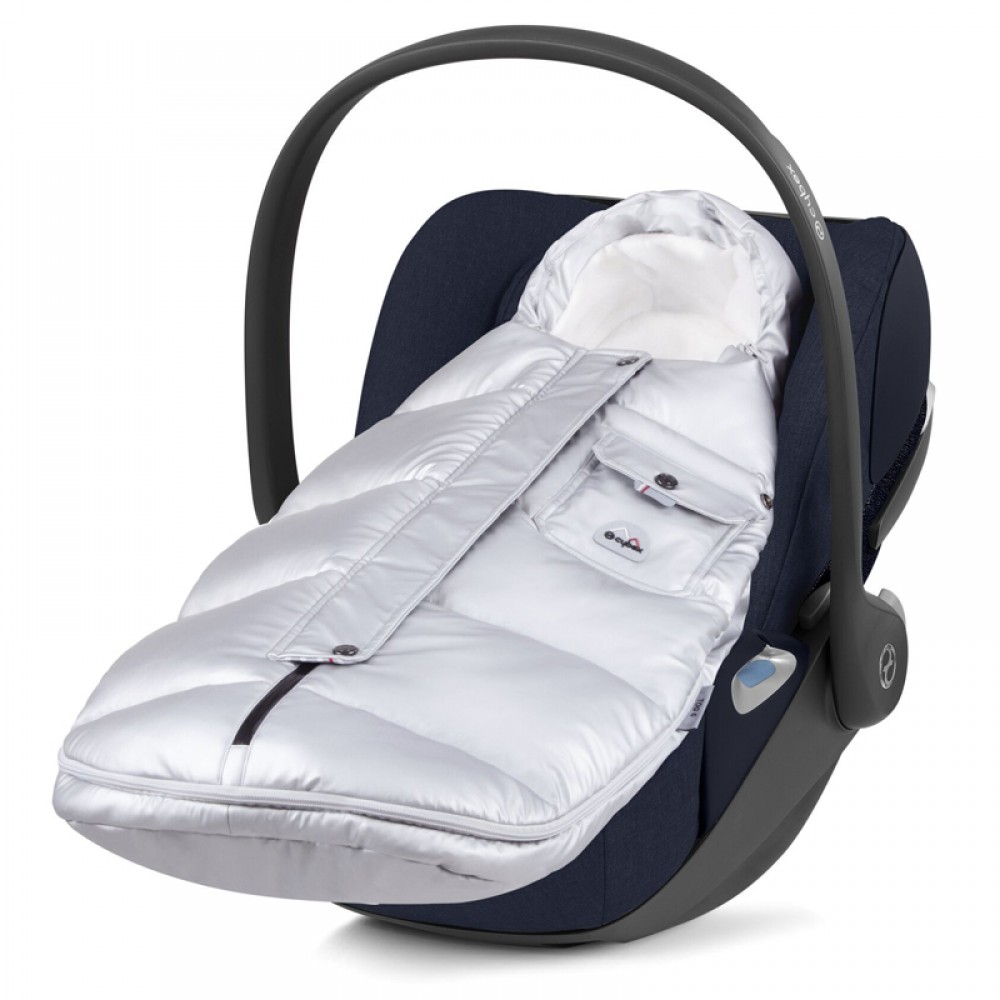 Ποδόσακος Cybex Platinum Winter Footmuff Mini Arctic Silver