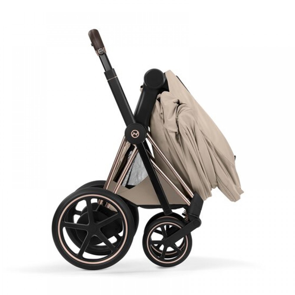 Πορτ-μπεμπέ Cybex Priam Fold Style Cozy Beige