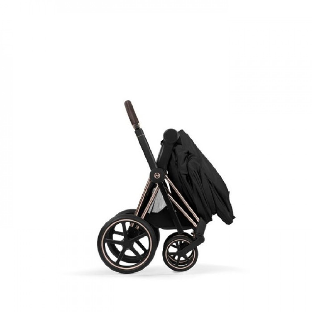 Πορτ-μπεμπέ Cybex Priam Fold Style Sepia Black