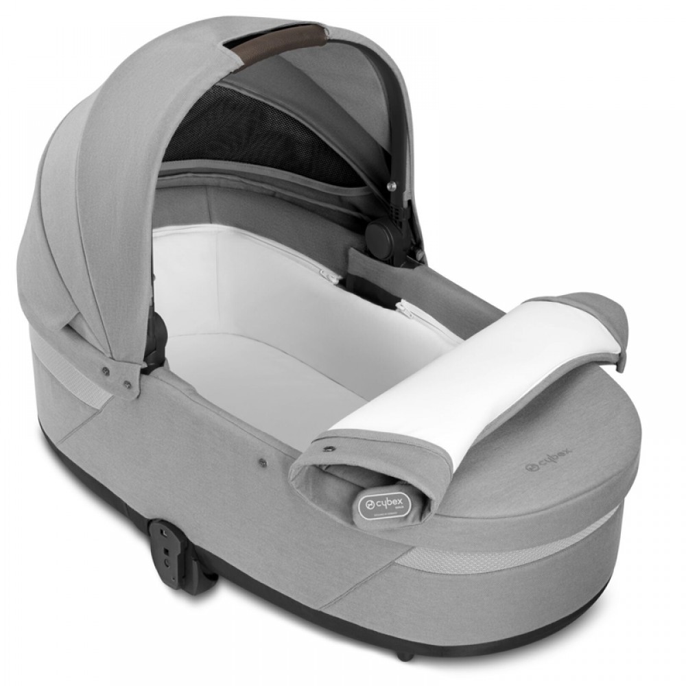 Πορτ-μπεμπέ Cybex Gold Cot S Lux Lava Grey