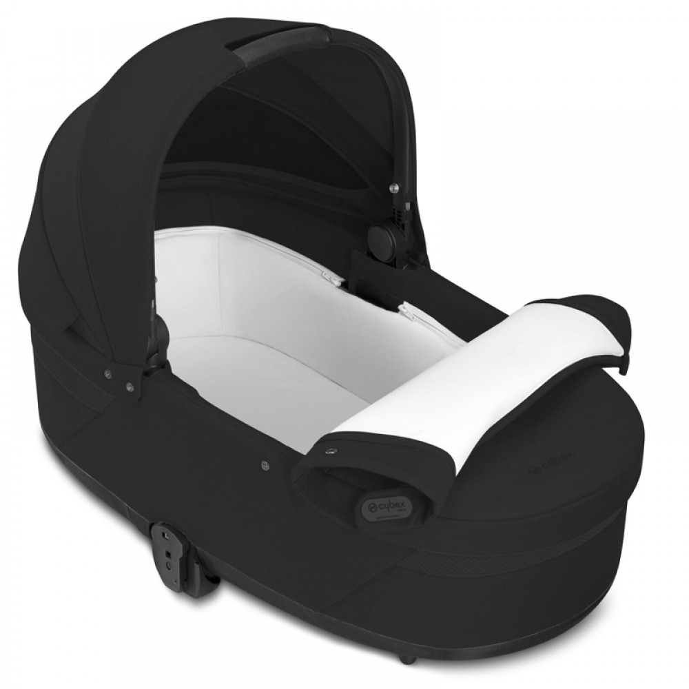 Πορτ-μπεμπέ Cybex Gold Cot S Lux Moon Black