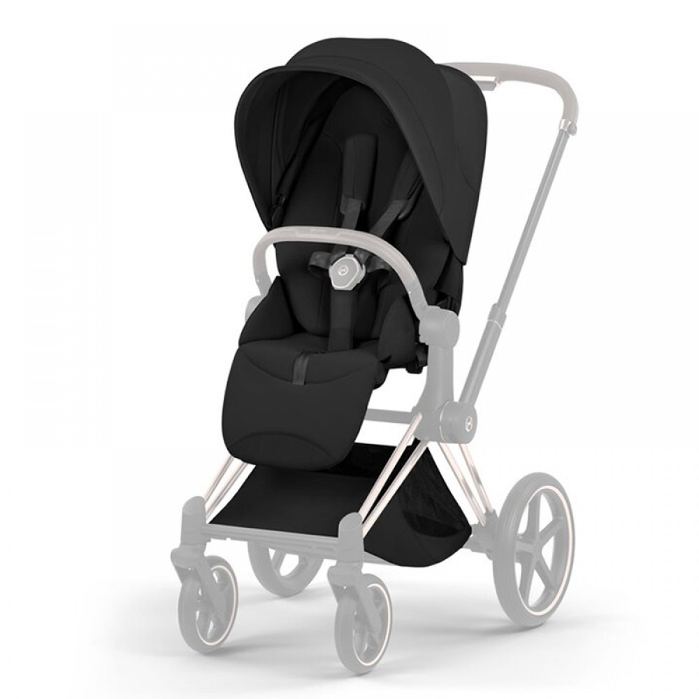 Πολυκαρότσι Cybex Priam 5 3in1 Comfort Black/Chrome (2026)