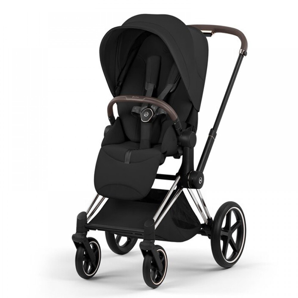 Πολυκαρότσι Cybex Priam 5 3in1 Comfort Black/Chrome (2026)