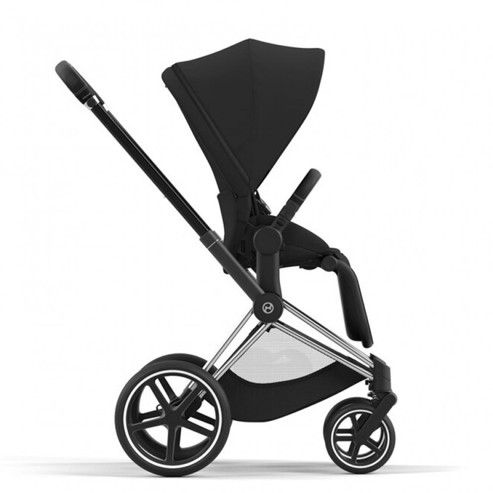 Πολυκαρότσι Cybex Priam 2in1 Comfort Black/Chrome (2025)