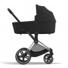 Πολυκαρότσι Cybex Priam 2in1 Comfort Black/Chrome (2025)