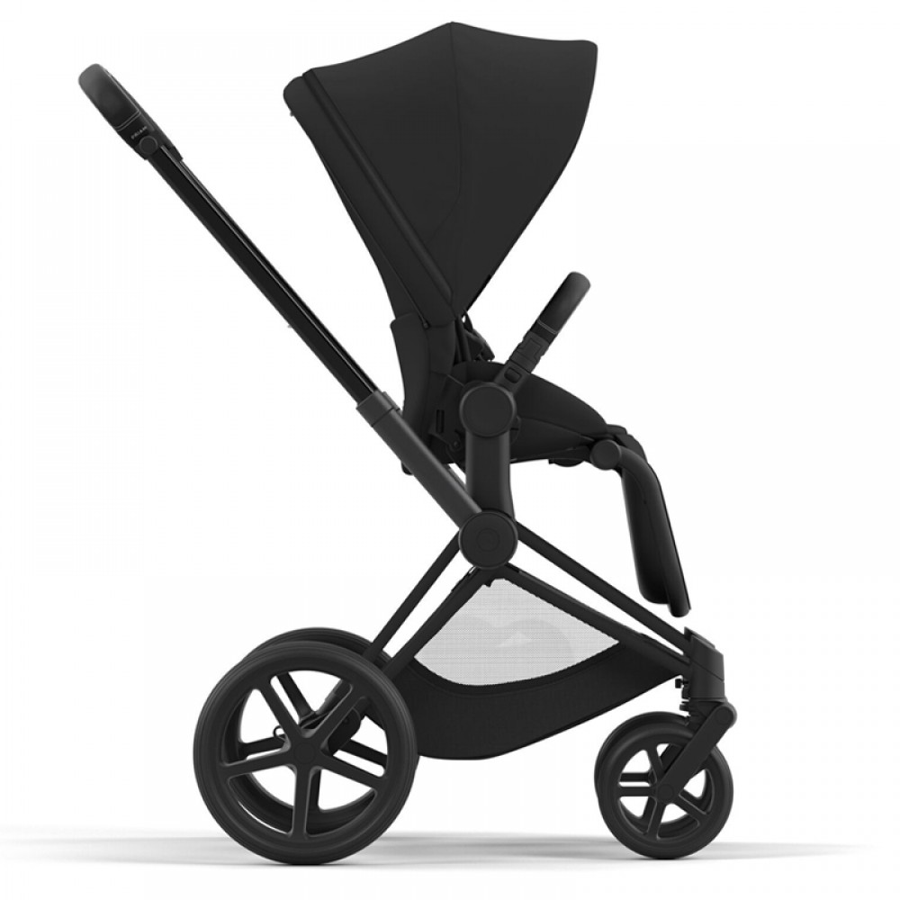 Πλαίσιο Cybex Priam &amp; seat hardparts Matt Black