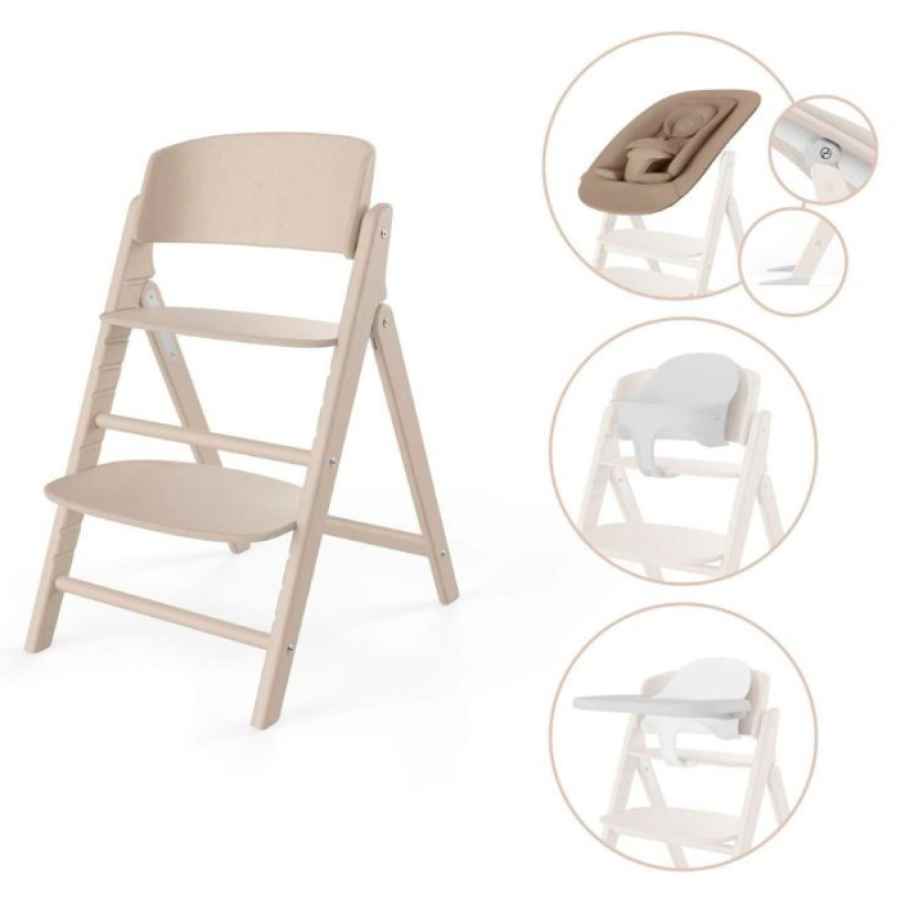 Κάθισμα Φαγητού Cybex Click &amp; Fold 4in1 All Natural