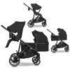Καρότσι Διδύμων Eurocart EasyGo Duoflex Ebony Black (1+1) Καρότσι Διδύμων Eurocart EasyGo Duoflex Ebony Black (1+1)