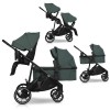 Καρότσι Διδύμων Eurocart EasyGo Duoflex Sage Green (2+1) Καρότσι Διδύμων Eurocart EasyGo Duoflex Sage Green (2+1)