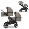 Καρότσι Διδύμων Eurocart EasyGo Duoflex Savana Beige (2+2) Καρότσι Διδύμων Eurocart EasyGo Duoflex Savana Beige (2+2)