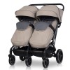 Καρότσι Διδύμων Eurocart EasyGo Echo Savana Beige