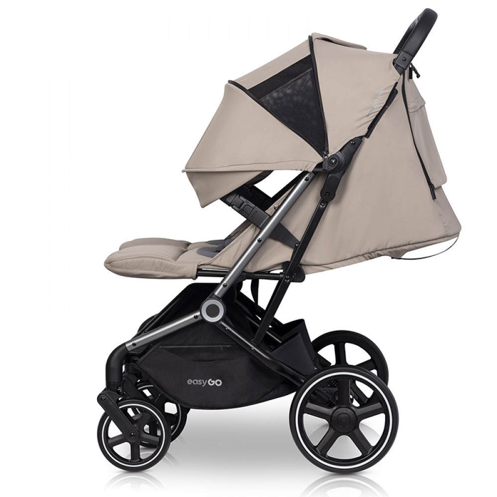 Καρότσι Διδύμων Eurocart EasyGo Echo Savana Beige