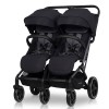 Καρότσι Διδύμων Eurocart EasyGo Echo Ebony Black