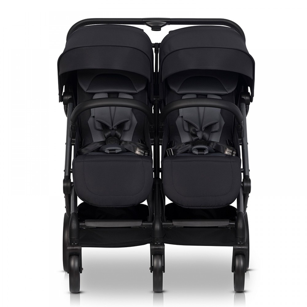 Καρότσι Διδύμων Eurocart EasyGo Echo Ebony Black