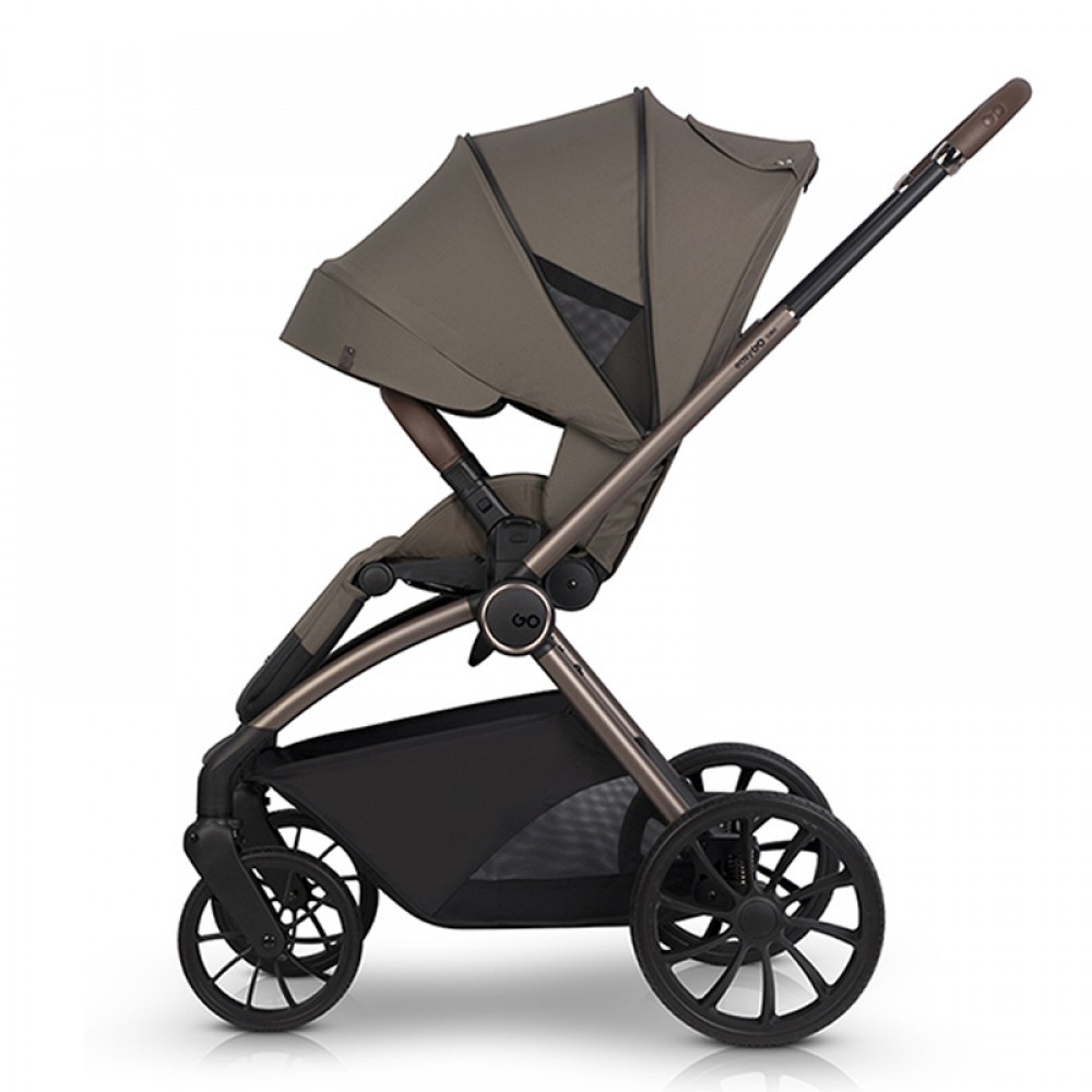 Πολυκαρότσι EasyGo Giro G2 2in1 Mokka