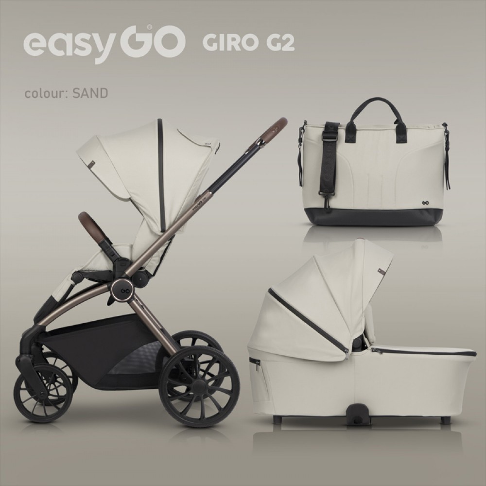 Πολυκαρότσι EasyGo Giro G2 2in1 Sand