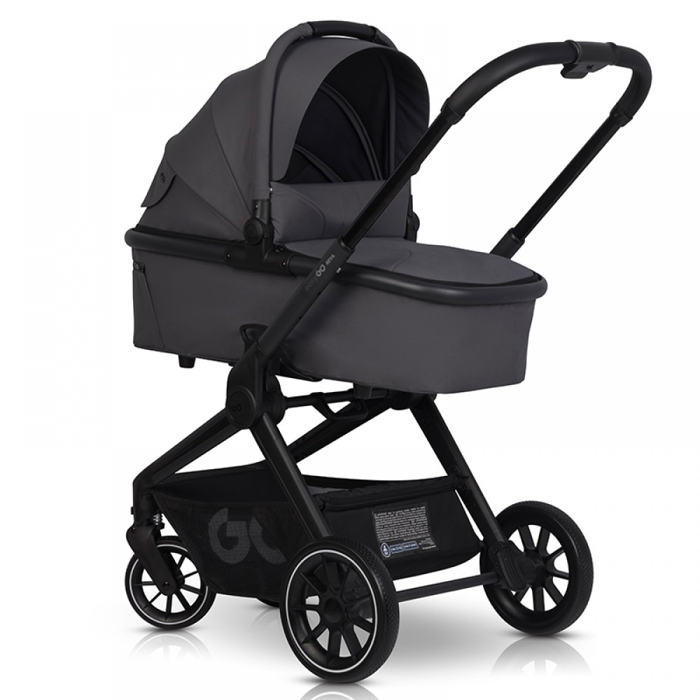 Καρότσι Eurocart EasyGo Reva 2in1 Cloudy Gray