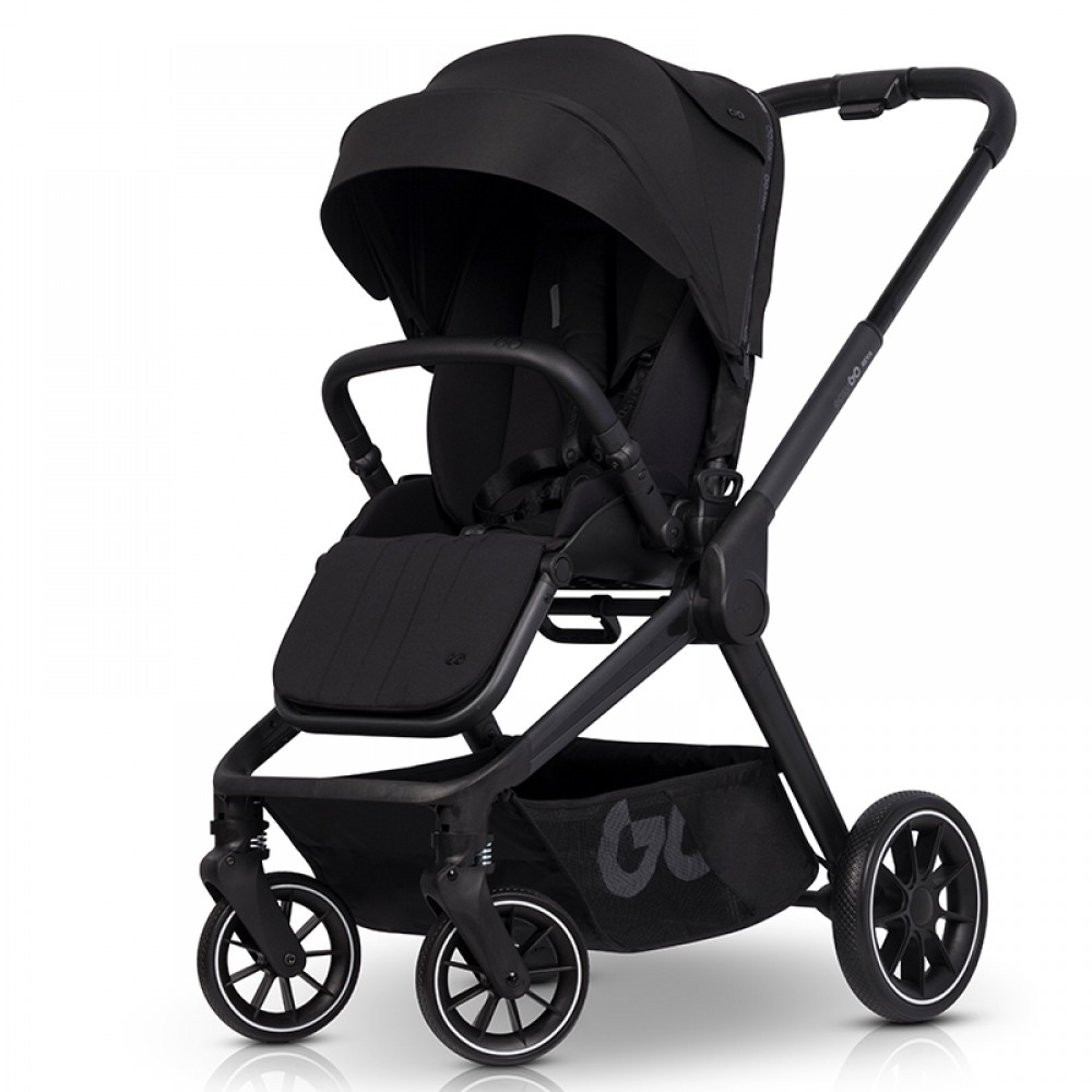 Καρότσι Eurocart EasyGo Reva 2in1 Ebony Black Καρότσι Eurocart EasyGo Reva 2in1 Ebony Black