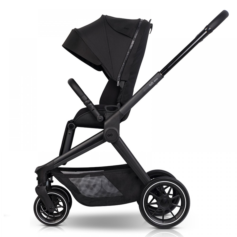 Καρότσι Eurocart EasyGo Reva 2in1 Ebony Black Καρότσι Eurocart EasyGo Reva 2in1 Ebony Black