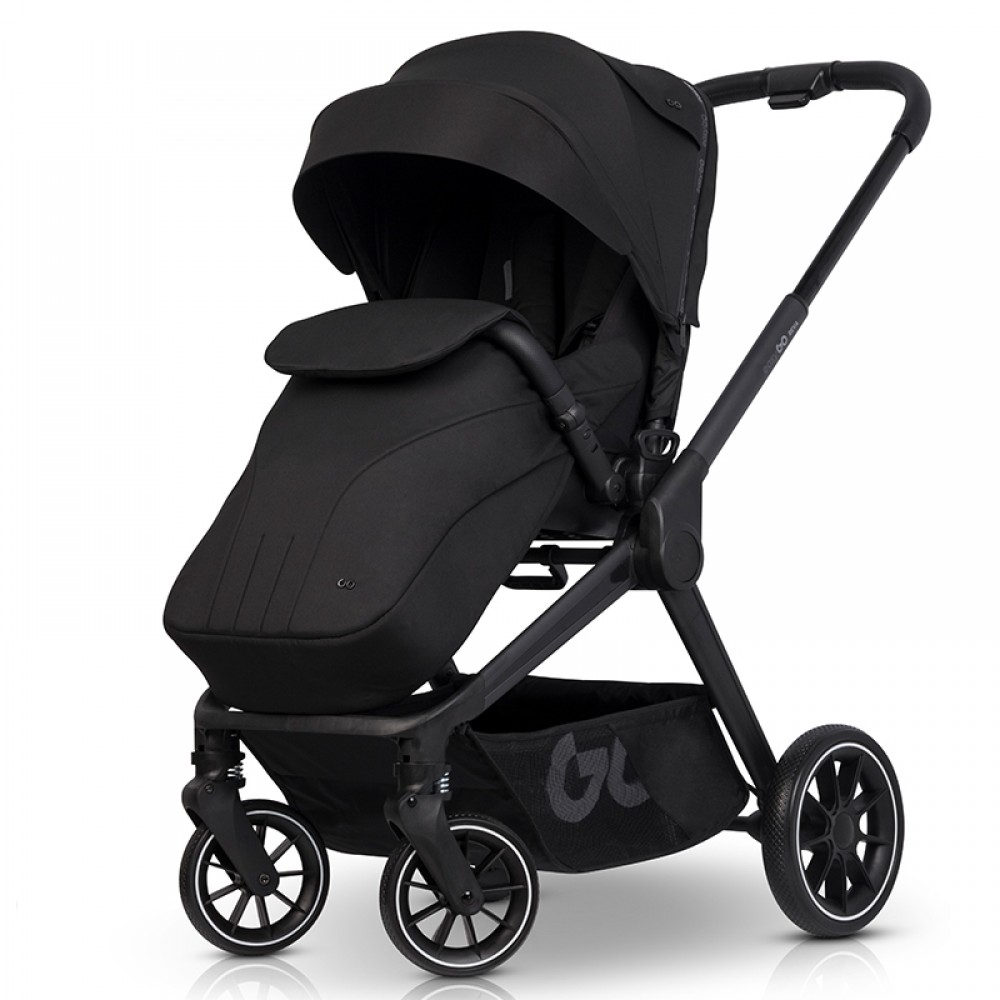 Καρότσι Eurocart EasyGo Reva 2in1 Ebony Black Καρότσι Eurocart EasyGo Reva 2in1 Ebony Black