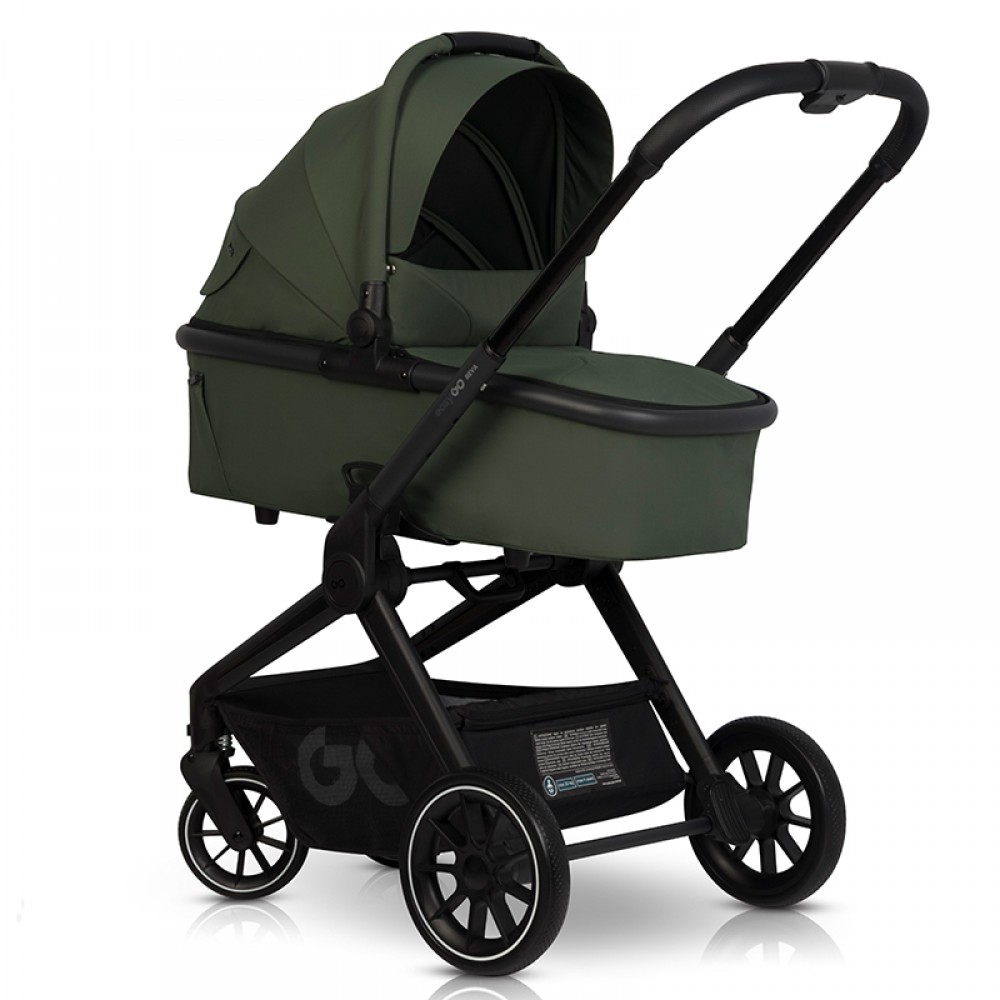 Καρότσι Eurocart EasyGo Reva 2in1 Jungle Green Καρότσι Eurocart EasyGo Reva 2in1 Jungle Green