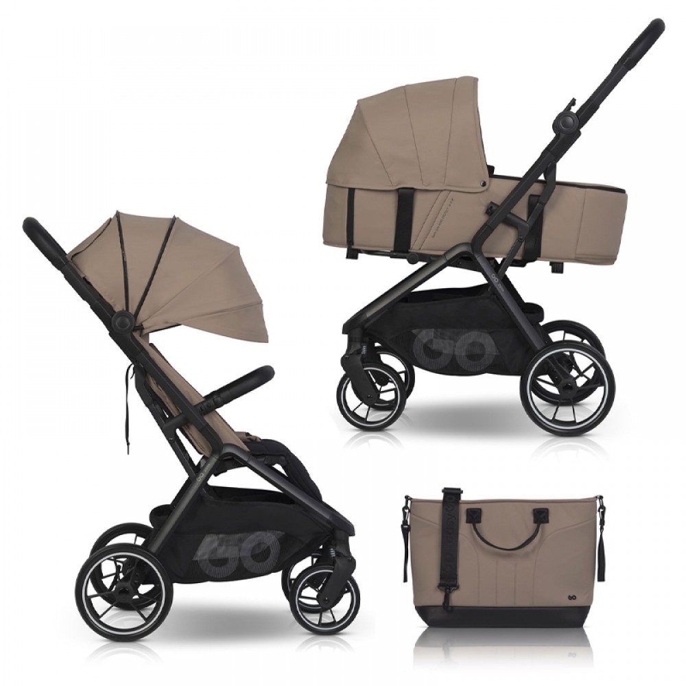 Καρότσι Eurocart EasyGo Zoya 2in1 Golden Beige 
